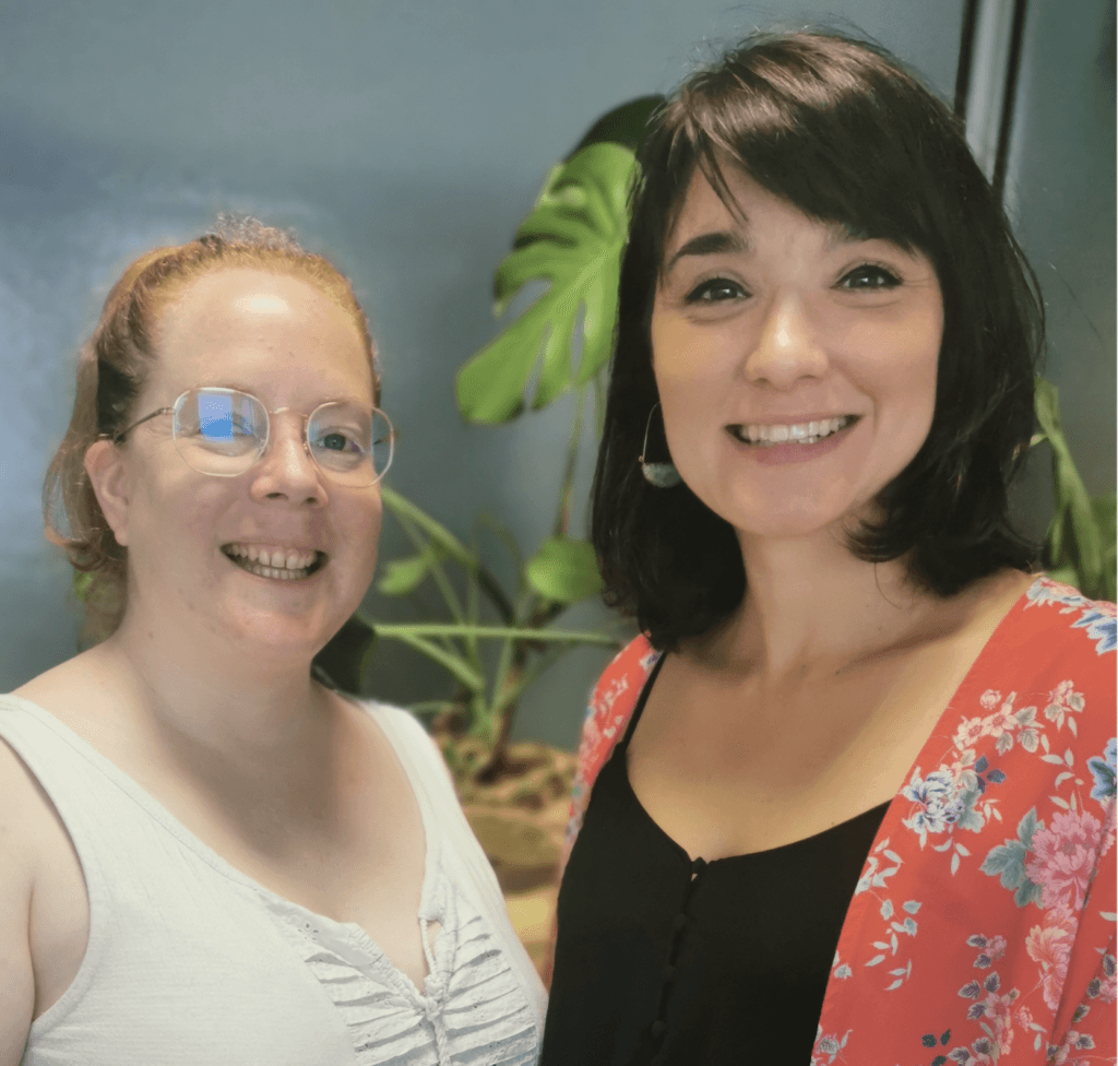 Marina Heudes et Clélia Soldani, psychologues du travail au sein d'Enosys