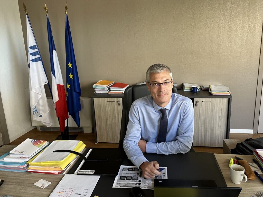 Xavier Leroux, président de l'Université de Toulon